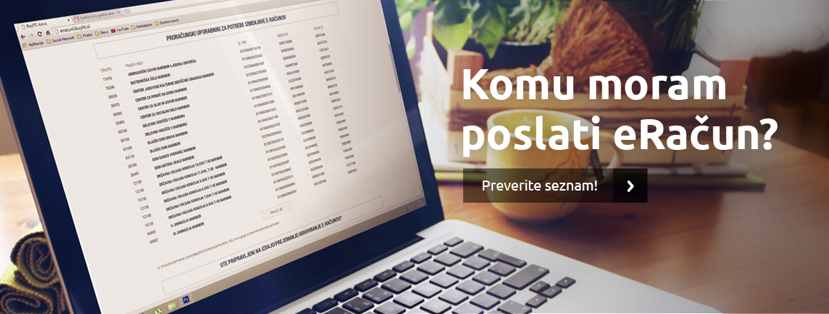 Priročnik eRačuni 